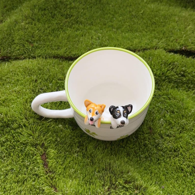 Max-hidden animal coffee cup,Gift For Dog Owner