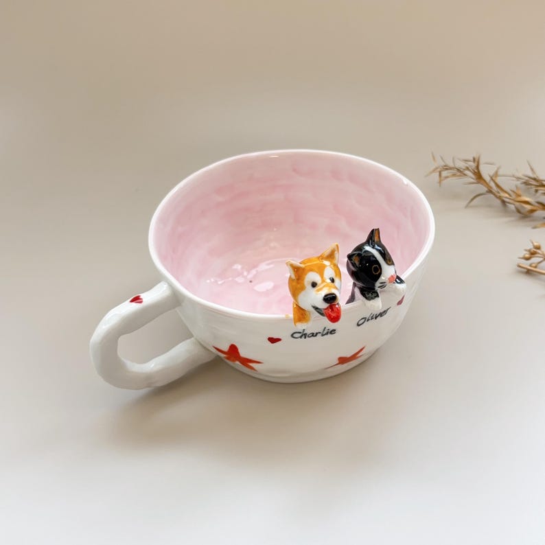 Charlie-350ML- hidden animal coffee cup