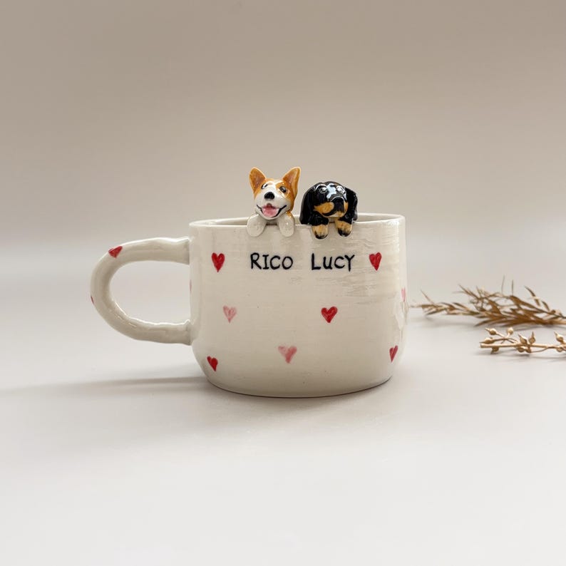 Rico Lcky-Handmade Coffee Mug Gift for Pet Owner