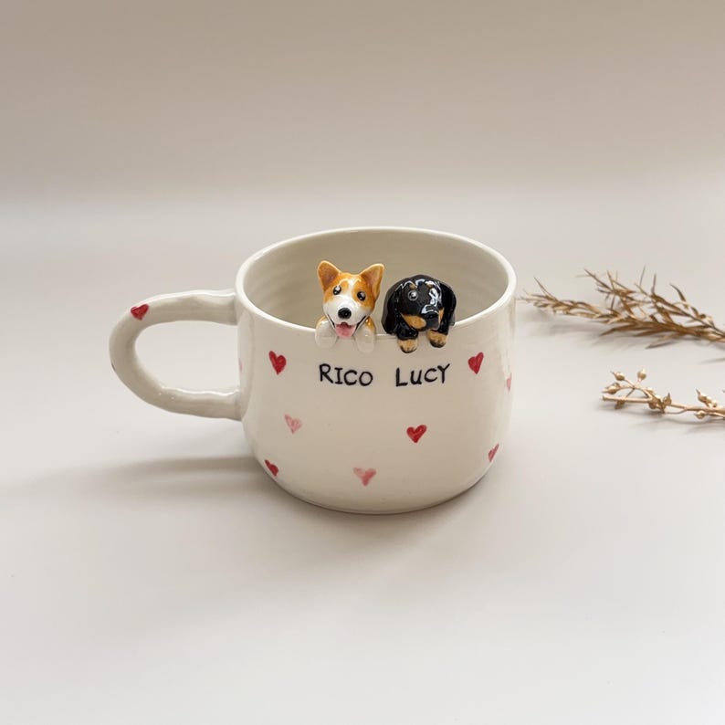 Rico Lcky-Handmade Coffee Mug Gift for Pet Owner