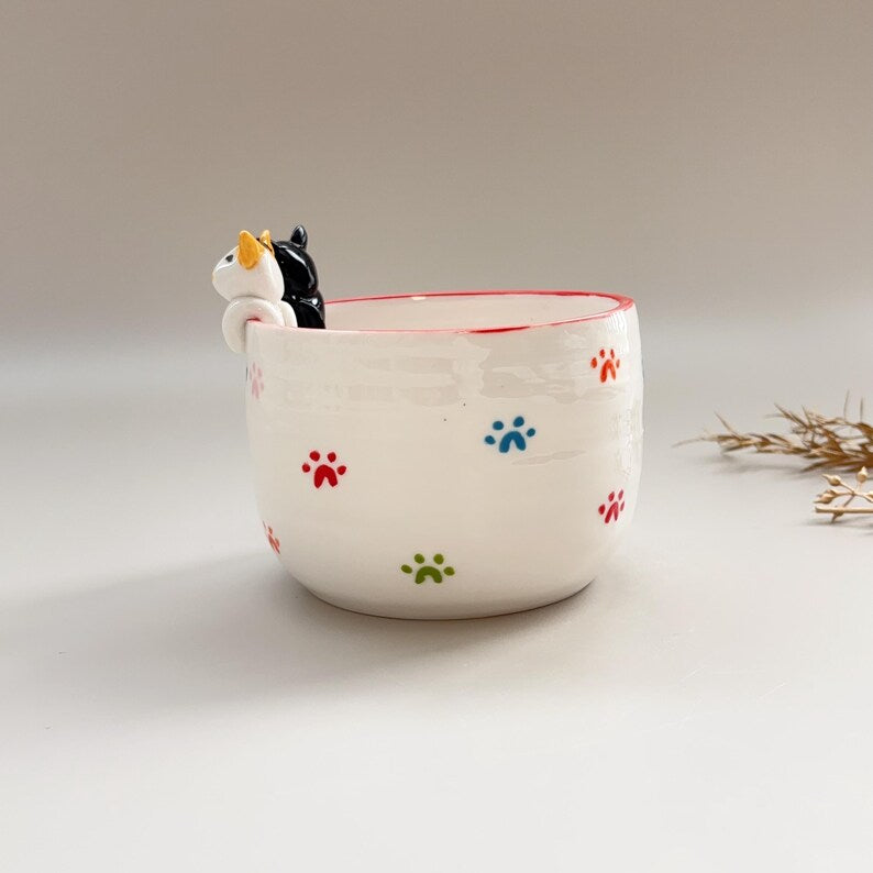 Ktwy-hidden animal coffee cup,Gift For Dog Owner