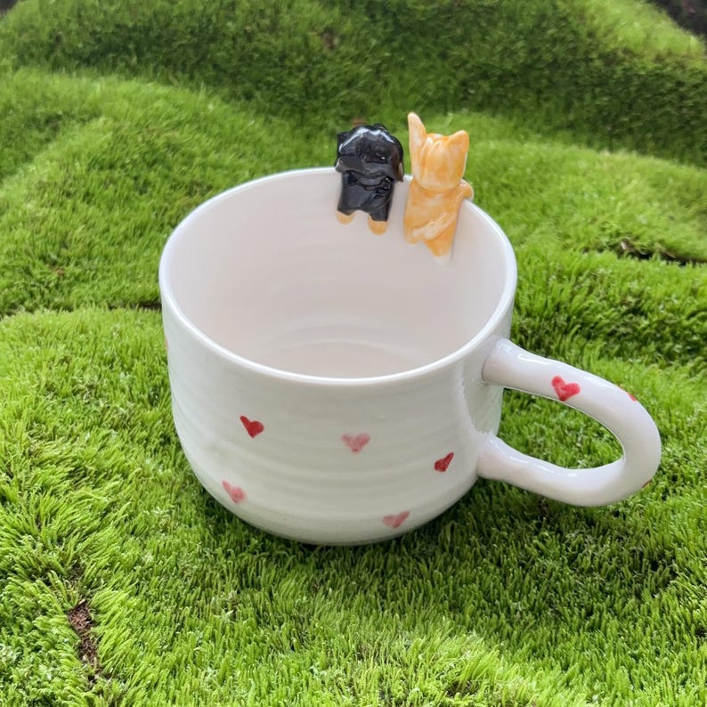 Rico Lucy-hidden animal coffee cup