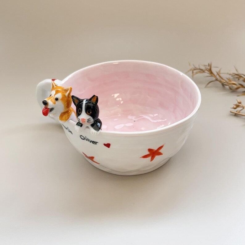 Charlie-350ML- hidden animal coffee cup