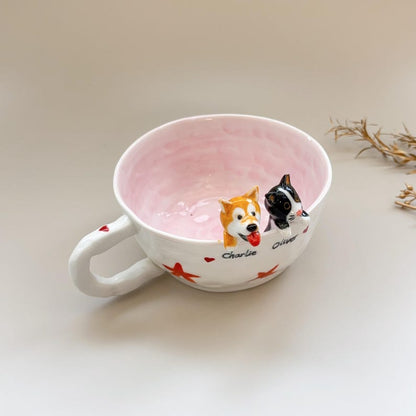 Charlie-350ML- hidden animal coffee cup