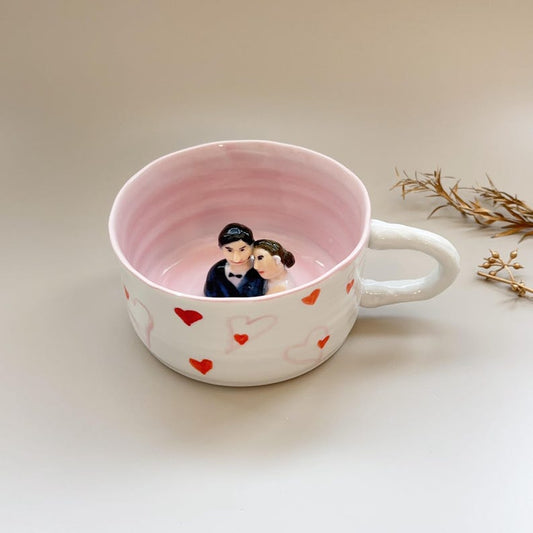 Love-hidden animal coffee cup,Gift For Dog Owner