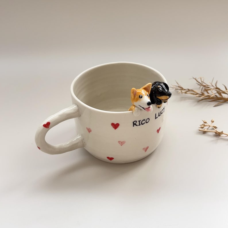 Rico Lcky-Handmade Coffee Mug Gift for Pet Owner