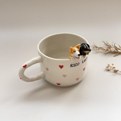 Rico Lcky-Handmade Coffee Mug Gift for Pet Owner
