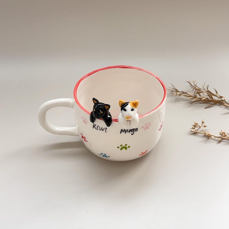 Ktwy-hidden animal coffee cup,Gift For Dog Owner