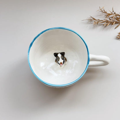 Buddy-hidden animal coffee cup