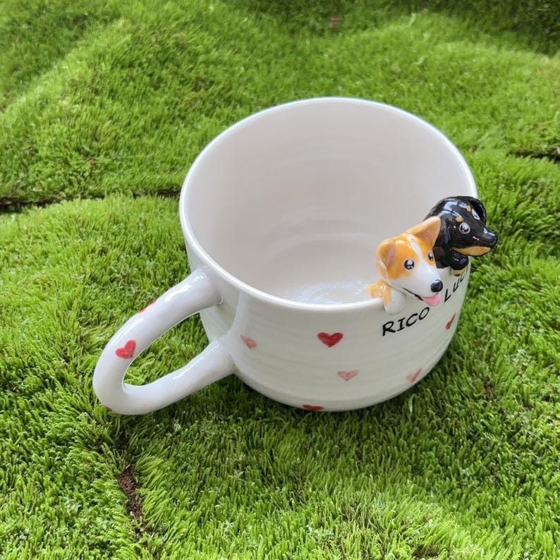 Rico Lucy-hidden animal coffee cup