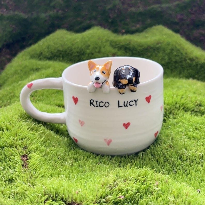 Rico Lucy-hidden animal coffee cup