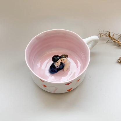 Love-hidden animal coffee cup,Gift For Dog Owner