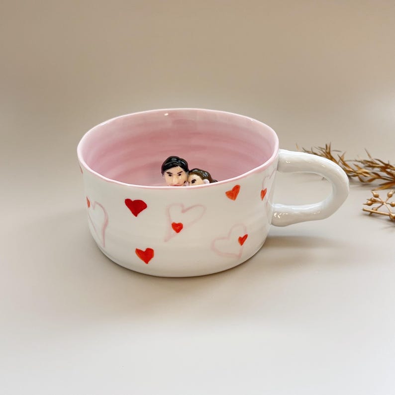 Love-hidden animal coffee cup,Gift For Dog Owner