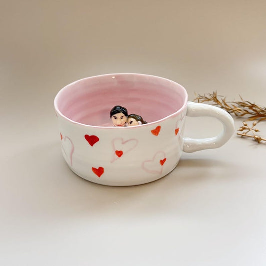 Love-hidden animal coffee cup,Gift For Dog Owner