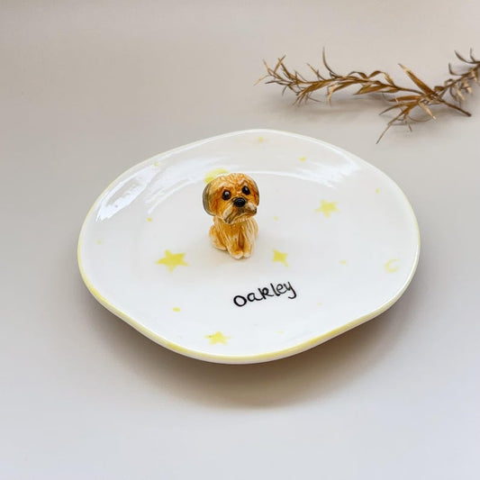 Oakley-Pet Figurine Ceramic Jewelry Holder